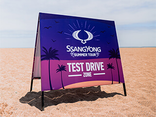 SsangYong comienza su Summer Tour con una serie de activaciones  playeras y urbanas